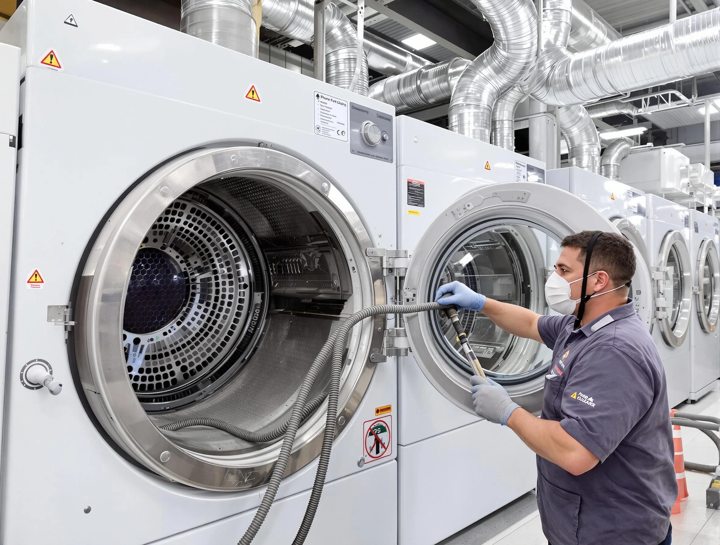 Industrial-grade dryer vent cleaning by Center Point Dryer Vent Cleaning in Center Point